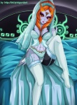 beckoning bed big_breasts breasts clothed clothing female garter_belt gauntlets hair lingerie midna midna_(human) red_hair sigurd_von_hosenfeld sitting solo stockings the_legend_of_zelda twilight_princess video_games
Rating: Questionable
Score: 5
User: XereX
Date: July 05, 2011