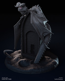 2_horns ambiguous_feral ambiguous_gender black_background brick_wall building cheek_spikes claws door empty_eyes facial_spikes feral glowing glowing_eyes grey_body grey_claws grey_horn grey_scales grey_spikes grey_spines grey_tail grey_teeth grey_wings horn light long_tail membrane_(anatomy) membranous_wings mouth_closed notched_wings pink_sclera scales sharp_teeth simple_background solo spikes spikes_(anatomy) tail tail_spines teeth text wall_(structure) wing_claws wings virgile_maratrey european_mythology mythology dragon mythological_creature mythological_scalie scalie western_dragon wyvern 2025 3d_(artwork) 4:5 absurd_res artist_name colored digital_media_(artwork) english_description english_text hi_res lighting marmoset_toolbag_(artwork) shaded substance_painter_(artwork) unreal_engine_(artwork) zbrush_(artwork)