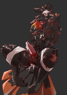 abuse anthro anus balls bdsm beak blood blood_from_penis bodily_fluids bondage bound bruised cock_and_ball_torture feathers feet forced gaping gaping_anus genital_torture genitals gore gore_focus male muscular muscular_male nude penis rape sex solo tail tears toes wounded chalk_outline avian bird absurd_res hi_res
