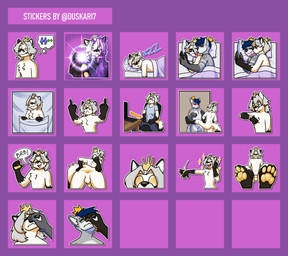 against_surface against_wall anthro butt cuddling duo hollow_purple_(jujutsu_kaisen) looking_at_viewer looking_at_watch male paw_job pawpads paws sleeping smelling_balls solo_focus spread_butt spreading unzipped unzipped_pants unzipping zipper duskari7 absurd_res hi_res