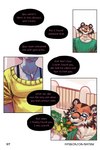 blue_eyes clothing dialogue eye_scar eyewear facial_scar female flashback flower glasses male plant scar text bastriw martin_(bastriw) domestic_cat felid feline felis mammal pantherine tiger 2:3 comic english_text hi_res url