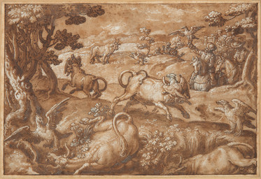 animal_genitalia anus armor balls castle death falling feathers feet feral fight fleeing fur genitals headgear helmet horn horseback_riding hunting killing male male_feral nude_male outside perineum plant puffy_anus running sheath tail talons toes tree jan_van_der_straet_(stradanus) public_domain accipitrid accipitriform avian bird bovid bovine cattle eagle equid equine horse human mammal absurd_res ancient_art hi_res monochrome sequence