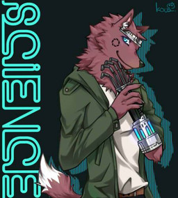 anthro coat_cape male neon_lights prosthetic solo technology yunaiwalan wolfyportal canid canine canis mammal wolf low_res