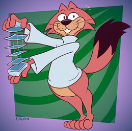 anthro black_eyes black_nose black_tail card clothing fur holding_card holding_object male multicolored_body multicolored_fur pink_body pink_ears pink_fur pink_tail shuffling smile solo standing sweater tail tan_body tan_fur teeth text toony topwear two_tone_body two_tone_fur two_tone_tail whiskers white_clothing white_sweater white_topwear gavanzude hanna-barbera top_cat_(series) choo-choo_(top_cat) domestic_cat felid feline felis mammal 2024 artist_name digital_media_(artwork) hi_res