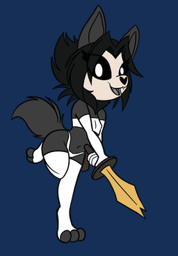 anthro armwear black_body black_fur black_hair bone bra clothed clothed_anthro clothed_female clothing dagger elbow_gloves female female_anthro fur gloves hair handwear legwear loli melee_weapon nipple_outline simple_background skimpy skull skull_head smile solo strapless_bra strapless_clothing strapless_underwear thigh_highs thong toeless_legwear topwear transparent_background tube_top underwear weapon young young_anthro young_female shinkaku scp_foundation malo(li) scp-1471-a canid canine malo mammal monster 2023 alpha_channel digital_media_(artwork) hi_res