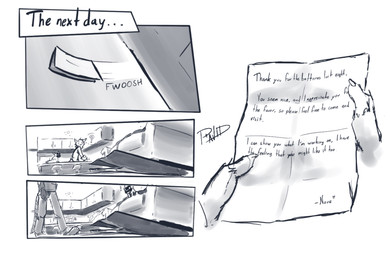 anthro confusion feral furniture inside kitchen letter living_room male pet_protogen sofa text walking washing_dishes ravid_anml ghirr_firewire_mertens_(ravid_anml) tobias_hecaucatl_(ravid_anml) american_opossum mammal marsupial comic english_text hi_res monochrome sketch
