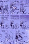 abs alphys alternate_universe anthro big_breasts big_butt big_penis blush bodily_fluids bottomless breasts butt clothed clothing comic cum cum_drip dinosaur dress dripping english_text eye_patch eyewear female fish frisk_(undertale) genital_fluids genitals glasses glowing glowing_eyes group hi_res huge_breasts human jacket leather leather_clothing leather_jacket leather_topwear lizard magic_dildo magic_weapon male mammal marine nipple_outline nipples non-mammal_breasts non-mammal_nipples oral oral_penetration penetration penis profanity reptile scalie shallow_penetration short_stack skimpy sparkles sweat tears text thewill thick_thighs topwear under(her)tail undertale undertale_(series) undyne wide_hips