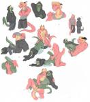 abs all_fours anal anal_fingering anal_penetration arm_behind_head ass_up back balls butt claws clothed clothing couple crossed_arms doggystyle erection eyes_closed fingering from_behind gay green_body hair hand_on_butt hoodie horn lizard lube lying male masturbation murskahammas muscles nude on_back on_front open_mouth oral pants pants_down pecs penetration penis pillow plain_background raised_tail red_body reptile rimming scalie sex shirt shirt_lift short_hair side_view smile spread_legs spreading tail_button_bottoms teeth tongue tongue_out underwear undressing white_background
Rating: Explicit
Score: 15
User: CodArk2
Date: February 07, 2014