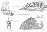 bone footprint melee_weapon polearm ribs skull spear teeth text weapon the_isle dinosaur prehistoric_species puertasaurus reptile sauropod sauropodomorph scalie theropod tyrannosaurid tyrannosauroid tyrannosaurus tyrannosaurus_rex english_text monochrome sketch