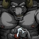 bovine cattle furryrevolution male mammal minotaur solo
Rating: Explicit
Score: 4
User: Vinea
Date: February 02, 2014