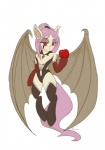 2014 apple bat_pony bat_wings clothing corset elbow_gloves equine fangs female flutterbat_(mlp) fluttershy_(mlp) friendship_is_magic fruit gloves hair horse jewelry looking_at_viewer mammal my_little_pony pink_hair plain_background pony raikoh-illust red_eyes slit_pupils stockings succubus white_background wings
Rating: Safe
Score: 11
User: 2DUK
Date: January 18, 2014