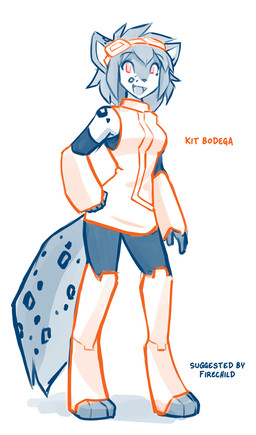 anthro biped breasts clothed clothed_anthro clothed_female clothing female front_view fur hair looking_at_viewer smile solo spots standing tail conditional_dnp tom_fischbach twokinds kathrin_vaughan keidran hi_res