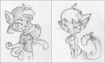 accessory anthro ball band-aid bandage basketball_(ball) bow_(feature) bow_accessory bow_ribbon female furgonomics ribbons solo tail tail_accessory tail_bow tail_ribbon tomboy swiftcutter domestic_cat felid feline felis mammal graphite_(artwork) greyscale monochrome multiple_images traditional_media_(artwork)