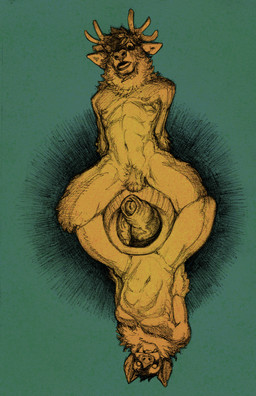 anthro antlers bird's-eye_view duo food foreskin frottage fruit genitals high-angle_view horn humanoid_genitalia humanoid_penis male male/male nude penile penis penises_touching plant pumpkin sex simple_background momamo mo_(momamo) bat cervine deer elk leaf-nosed_bat mammal microbat vampire_bat yangochiropteran 2025 absurd_res hi_res sketch traditional_media_(artwork)