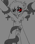 anthro armpit_hair balls body_hair consentacles genitals goo_tentacles grey_tentacles heart_eyes heart_symbol looking_down male mastectomy_scar monotone_tentacles nude obscured_eyes penis phalloplasty_scar red_eyes scar simple_background simple_coloring smile solo star tentacle_around_leg tentacle_around_penis tentacles tentacles_around_arms tentacles_around_legs fiddlefingers69 domestic_cat felid feline felis hybrid lagomorph leporid mammal rabbit digital_media_(artwork) hi_res trans_(lore) trans_man_(lore)