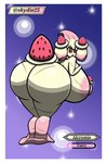 areola big_areola big_breasts big_butt big_nipples breasts butt female food food_hair huge_areola huge_breasts huge_butt hyper hyper_breasts hyper_butt looking_back nipples nude pink_areola pink_nipples pseudo_hair side_boob solo multifaker5 nintendo pokemon alcremie food_creature generation_8_pokemon goo_creature goo_humanoid humanoid pokemon_(species) ruby_swirl_alcremie strawberry_sweet_alcremie hi_res