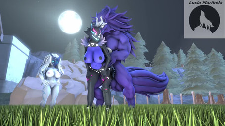angry anthro anthro_penetrated anthrofied balls big_balls breasts digitigrade female female_penetrated forest genitals group happy male male/female male_penetrating male_penetrating_anthro male_penetrating_female moon muscular muscular_male night nude penetration plant sex smile tail tree trio luciamaribela nyaasapphire_(modeler) epic_games fortnite league_of_legends riot_games tencent kindred_(lol) lamb_(lol) pack_leader_highwire wolf_(lol) bovid canid canine canis caprine mammal sheep wolf 16:9 3d_(artwork) 3d_animation animated digital_media_(artwork) high_framerate no_sound short_playtime source_filmmaker_(artwork) video widescreen