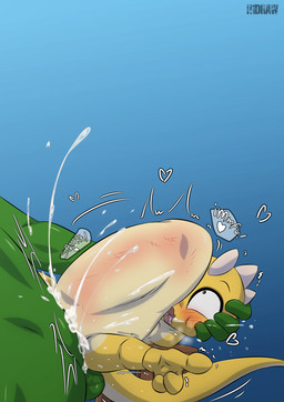 abdominal_bulge adult_on_young age_difference anthro armless balls belly big_belly biped black_eyes blue_background blush blush_lines bodily_fluids constricted_pupils countershade_scales countershade_tail countershade_torso countershading cum cum_in_vagina cum_inflation cum_inside cum_splatter digitigrade ejaculation erection eyebrows faceless_character faceless_male female female_penetrated flat_chested fleshlight_position genital_fluids genitals green_body green_skin head_spikes heart_symbol humanoid_genitalia humanoid_penis humanoid_vulva inflation larger_male looking_pleasured male male/female male_penetrating male_penetrating_female navel nude older_male open_mouth penetration penile penile_penetration penis penis_in_vagina pupils ridiculous_fit saliva scales sex simple_background size_difference small_pupils smaller_female spikes spikes_(anatomy) tail tan_body tan_countershading tan_scales tongue tongue_out vaginal vaginal_fluids vaginal_penetration vulva yellow_body yellow_scales young young_anthro young_female younger_female h1draw undertale_(series) monster_kid monster reptile scalie 2026 absurd_res hi_res