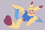 2016 ahegao anthro anthrofied cleft_tail female gaping gaping_pussy generation_1_pokemon genitals goo_creature grimev inflation looking_pleasured lying nintendo on_back penetration pikachu pokemon pokemon_(species) pokemorph pussy slime slime_inflation solo spread_legs spreading tail tentacle_penetration tentacles tongue tongue_out translucent translucent_body translucent_tentacles vaginal vaginal_penetration