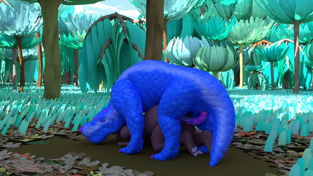 anal anal_penetration animal_genitalia anthro anthro_on_bottom anthro_on_feral anthro_penetrated ass_up backsack balls bestiality blue_body blue_scales cloaca cloacal_penis cloud duo feral feral_on_top feral_penetrating feral_penetrating_anthro forest fur genitals grass interspecies leaf male male/male male_on_feral male_penetrated male_penetrating male_penetrating_male nude outside overweight overweight_anthro overweight_male pawpads penetration penis plant purple_body purple_fur quadruped scales sex sky tree vein veiny_penis malaguetista blender_cycles farofv zektov_steward mammal maraso matanu mephitid muripota roshenon skunk 16:9 2025 3d_(artwork) blender_(artwork) digital_media_(artwork) hi_res widescreen