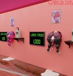 3d_(artwork) after_sex alternate_version_at_source anthro backsack balls big_butt bodily_fluids butt camseven chip_(sonic) clothing cum cum_drip cum_in_ass cum_inside cum_on_ground cum_pool dark_gaia digital_media_(artwork) dripping duo erection femboy fur genital_fluids genitals glans grey_hair hair hi_res legwear lube_bottle male male_focus mammal penis perineum public_use purple_body purple_fur red_body red_fur sega sonic_the_hedgehog_(series) sonic_unleashed stockings teapot_(body_type) through_wall unknown_species watermark white_hair wings