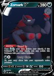 abs anthro areola big_areola big_breasts big_butt big_pussy biped breasts butt card claws female genitals hair huge_breasts nipples outside pokemorph pussy red_areola red_claws red_hair red_nipples solo text text_box trading_card_game lebonzhua nintendo pokemon canid generation_5_pokemon mammal pokemon_(species) zoroark 2025 3d_(artwork) blender_(artwork) digital_media_(artwork) english_text hi_res