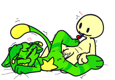 angry big_penis bodily_fluids cum cum_inside duo female fur genital_fluids genitals green_body green_fur male male/female open_mouth penetration penis sex shy spread_legs spreading tail vaginal vaginal_penetration wtvdfake regretevator gnarpy alien human mammal