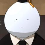 :| academic_dress black_eyes clothed clothing hat headgear headwear male necktie not_furry screencap solo square_academic_cap unknown_artist assassination_classroom koro-sensei humanoid 1:1 bust_portrait portrait reaction_image