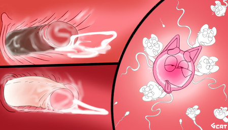 anal anal_penetration anthro blush bodily_fluids cum cum_in_ass cum_in_vagina cum_inside cum_on_penis cumshot double_penetration ejaculation erection female foreskin genital_fluids genitals glans group half-closed_eyes humanoid_genitalia humanoid_penis impregnation internal internal_anal internal_vaginal looking_pleasured male male/female narrowed_eyes open_mouth orgasm ovum ovum_with_face penetration penile penile_penetration penis penis_in_ass penis_in_vagina retracted_foreskin sex smile sperm_cell sperm_cell_with_face tongue tongue_out vaginal vaginal_penetration young young_female young_male g-cat bluey_(series) canid canine canis domestic_dog mammal comic digital_media_(artwork) hi_res