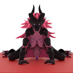 all_fours anthro breasts chest_tattoo cowgirl_position feet female from_front_position horn kneeling on_bottom on_top penetration sex simple_background solo tattoo vaginal vaginal_penetration white_background brand175 petruz_(modeler) mythology agape_(petruz) dragon mythological_creature mythological_scalie scalie 1:1 3d_(artwork) absurd_res blender_(artwork) blender_eevee_(artwork) digital_media_(artwork) hi_res