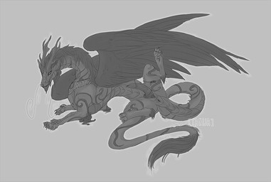 anus erection feral genitals grey_background horn male membrane_(anatomy) membranous_wings penis presenting simple_background solo spread_legs spreading tail whiskers wings tanija_(artist) asian_mythology east_asian_mythology flight_rising mythology dragon eastern_dragon imperial_dragon mythological_creature mythological_scalie scalie greyscale monochrome source_request