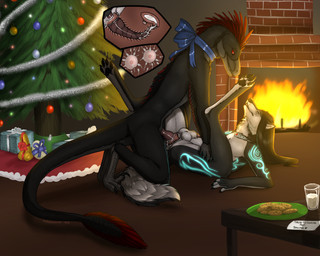 3_toes 4_toes 5_fingers anatomically_correct animal_genitalia animal_penis animal_vulva anthro anthro_on_anthro anthro_penetrated anthro_penetrating anthro_penetrating_anthro arm_feathers avian_feet balls biped black_body black_claws black_feathers black_fur black_hair black_nose black_pawpads blue_bow_ribbon blue_eyes blue_tattoo bodily_fluids bound bow_ribbon canine_genitalia canine_penis canine_vulva claws collar collar_only countershade_arms countershade_ears countershade_face countershade_feathers countershade_feet countershade_fur countershade_hands countershade_legs countershade_neck countershade_tail countershade_thighs countershade_torso countershading cum cum_in_vagina cum_inside detailed_background digitigrade duo feathered_crest feathers feet finger_claws fingerpads fingers fur furry_tail genital_fluids genitals glowing glowing_tattoo grey_body grey_countershading grey_feathers hair head_crest herm impregnation inside intersex intersex/intersex intersex/male intersex_penetrated kneeling knot knot_root knotted_penis knotting lying male male_penetrating male_penetrating_intersex male_penetrating_maleherm maleherm maleherm/male maleherm_penetrated medium_hair narrowed_eyes nude on_back open_mouth open_smile ovum pawpads paws penetration penile penile_penetration penis penis_in_vagina penis_tip pink_penis pink_vulva pointy_ears prick_ears pupils red_body red_feathers red_sclera scuted_feet scuted_hands scutes sex sickle_claw side_view slit_pupils smile snout tail tail_fan tailbutt tapering_tail tattoo toe_claws toes underpaw vaginal vaginal_knotting vaginal_penetration vulva white_body white_countershading white_fur silipinfox1298 alpha_raptor_(character) snow_(matthewdragonblaze) canid canine canis dinosaur dromaeosaurid feathered_dinosaur feathered_scalie mammal prehistoric_species reptile saurischian scalie theropod wolf 5:4 digital_drawing_(artwork) digital_media_(artwork) hi_res shaded