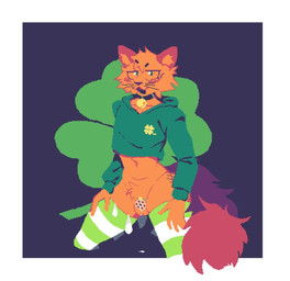 anthro bell bell_collar big_tail blush cage chastity_cage chastity_device clothing collar condom crop_top ears_up filled_condom fluffy fluffy_tail legwear male open_mouth sexual_barrier_device shirt solo stockings tail topwear li_mol domestic_cat felid feline felis mammal hi_res
