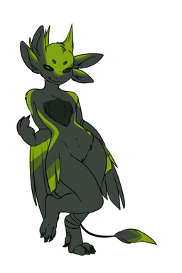 4_ears 4_toes anthro arm_tuft barefoot bedroom_eyes belly_tuft biped black_body black_claws black_feathers black_fur black_wings casual_nudity chest_tuft claws crotch_lines curvy_figure cybernetic_arm cybernetic_leg cybernetic_limb cybernetics eyebrows feathered_wings feathers feet female flat_chested front_view fur fur_tuft genitals green_body green_eyes green_feathers green_fur green_wings grey_eyebrows half-closed_eyes head_tuft humanoid_genitalia humanoid_vulva inner_ear_fluff innie_vulva leaning leg_tuft looking_at_viewer looking_forward machine multi_ear multicolored_body multicolored_feathers multicolored_fur multicolored_wings narrowed_eyes navel nude on_one_leg paws pose prosthetic prosthetic_arm prosthetic_leg prosthetic_limb pubic_mound seductive shoulder_tuft simple_background small_waist smile solo standing toes tuft vulva white_background wide_hips winged_arms wings beezlebumawoken conditional_dnp stacia alien avali avian 2019 2:3 absurd_res digital_media_(artwork) full-length_portrait hi_res pinup portrait female_(lore)