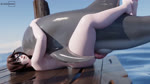 anal anal_penetration animal_genitalia animal_penis bestiality breasts butt cetacean_genitalia cetacean_penis duo female female_on_feral feral feral_penetrating feral_penetrating_human from_front_position genital_slit genitals human_on_feral human_penetrated interspecies leg_wrap legs_up looking_pleasured lying male male/female missionary_position nude on_back penetration penile penile_penetration penis penis_in_ass raised_leg realistic_feral sex side_boob side_view tapering_penis thick_thighs bloggerman_twit blizzard_entertainment overwatch mei_(overwatch) cetacean dolphin human mammal marine toothed_whale 16:9 3d_(artwork) 3d_animation animated digital_media_(artwork) hi_res no_sound short_playtime webm widescreen