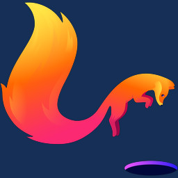 ambiguous_gender big_tail feral fur gradient_fur hole_(pit) huge_tail jumping leg_markings looking_down markings midair minimalist nude orange_body orange_fur quadruped red_body red_fur simple_background socks_(marking) solo tail transparent_background unknown_artist mozilla kit_(mozilla_firefox) canid canine fox mammal 1:1 absurd_res alpha_channel colored hi_res official_art
