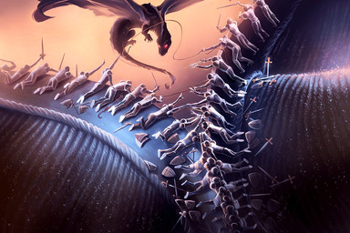 ambiguous_gender armor female flying group male melee_weapon membrane_(anatomy) membranous_wings misleading_thumbnail plant rope shield sword tail weapon what wings zipper aquasixio mythology dragon human mammal mythological_creature mythological_scalie scalie digital_media_(artwork)