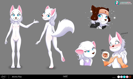 4_fingers adolescent angry anthro blue_eyes blush breasts butt clothed clothing female fingers flat_chested fur genitals happy nude orange_body orange_fur pawpads paws simple_background small_breasts solo surprise surprised_expression text vulva white_body white_fur young young_anthro young_female piporete skye_sokolov canid canine fox mammal true_fox 2025 5:3 absurd_res concept_art digital_drawing_(artwork) digital_media_(artwork) digital_painting_(artwork) hi_res model_sheet painting_(artwork) signature url