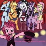2012 applejack_(mlp) blonde_hair blue_fur blush camel_toe clothing cowboy_hat cutie_mark english_text equine female fishnet fluttershy_(mlp) friendship_is_magic fur group hair hat horn horse inside lingerie long_hair multi-colored_hair my_little_pony orange_fur panties pegasus pink_fur pink_hair pinkie_pie_(mlp) pony purple_fur purple_hair rainbow_dash_(mlp) rainbow_hair rarity_(mlp) shorts smile text twilight_sparkle_(mlp) underwear unicorn unknown_artist white_fur wings yellow_fur
Rating: Questionable
Score: 3
User: lemongrab
Date: June 20, 2013