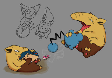 adult_on_young age_difference ambiguous_gender ambiguous_penetration anthro bodily_fluids cum cum_inside drooling fainted feral forced genital_fluids group interspecies male male/ambiguous oral oral_penetration penetration rape saliva sex spiral spiral_eyes unconscious young xdustox nintendo pokemon pokemon_mystery_dungeon spike_chunsoft azurill_(eotds) drowzee_(eotds) azurill cyndaquil drowzee generation_1_pokemon generation_2_pokemon generation_3_pokemon pokemon_(species) skitty