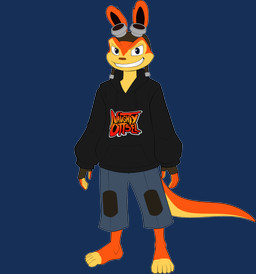5_toes anthro bottomwear clothing eyewear feet gloves goggles handwear hoodie humanoid_feet male plantigrade shorts simple_background solo toes topwear transparent_background sparksstars jak_and_daxter naughty_dog sony_corporation sony_interactive_entertainment daxter mammal mustelid ottsel alpha_channel hi_res