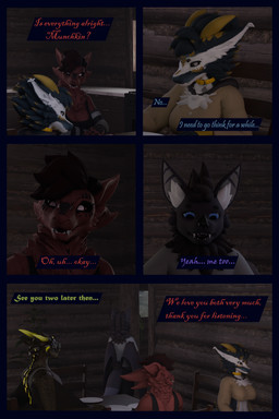 angry anthro arm_warmers armwear blue_body blue_eyes blue_fur clothing dialogue duaghter female fur green_body hoodie horn male pink_eyes purple_body purple_fur red_body red_fur shirt tank_top text thinking topwear flauntingfornication european_mythology mythology bat dragon kobold mammal mythological_creature mythological_scalie nardoragon scalie western_dragon wyvern 2:3 3d_(artwork) absurd_res comic digital_media_(artwork) english_text hi_res brother_(lore) father_(lore) mother_(lore) parent_(lore) sibling_(lore) sister_(lore) son_(lore)
