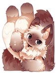 4_fingers 4_toes :3 ambiguous_gender anthro black_eyes brown_body brown_ears brown_face brown_fur brown_tail cheek_tuft chest_tuft circle_eyebrows container eyebrows facial_tuft feet fingers fluffy fluffy_chest fluffy_tail fur in_container inner_ear_fluff kemono legs_above_head looking_at_viewer melting multicolored_body multicolored_fur nude paws simple_background smile solo tail toes tuft white_background white_body white_fur white_inner_ear_fluff shusheng200520 domestic_cat felid feline felis mammal siamese colored full-length_portrait hi_res portrait shaded