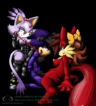 all_fours blaze_the_cat breasts canine cat collaboration collar domination feline female female_domination fiona_fox fox hedgehog leash male nipples nude rebelhouse sega sidspaztyler sitting sonic_(series) sonic_the_hedgehog werehog
Rating: Explicit
Score: 0
User: Sods
Date: June 30, 2013