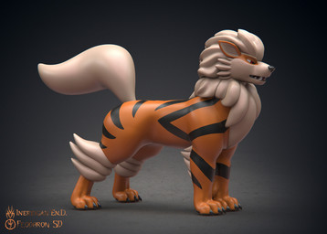 claws digitigrade feral finger_claws looking_aside open_mouth quadruped raised_tail sharp_teeth solo tail teeth toe_claws feodaron_sd inereigan nintendo pokemon arcanine generation_1_pokemon pokemon_(species) 3d_(artwork) digital_media_(artwork)