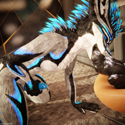 animal_genitalia animal_penis anthro anthro_on_anthro balls biped black_body black_boots black_clothing black_footwear black_fur black_shoes blue_body blue_fur blue_penis bodily_fluids boots bottomwear canine_genitalia canine_penis chair claws clothed clothing cum cum_dripping_from_penis cum_on_penis depth_of_field dominant duo erection feet foot_fetish foot_in_mouth foot_play footrest footwear fur furniture genital_fluids genitals gloves goth_boots grey_body grey_fur hair hand_on_penis handwear hindpaw inside jacket kneeling kneeling_on_ground knot leather leather_boots leather_chair leather_clothing leather_footwear legwear licking licking_boots licking_shoe living_room male male/male masturbation multicolored_body nude on_chair on_ground open_mouth orgasm pants paws penis reflection sex shoe_in_mouth shoes shoes_on sitting sitting_on_chair slim slim_anthro slim_male slim_sub smile submissive submissive_male tail tongue tongue_out topwear torture white_body white_fur dragonplayer btasnipez dragonplayer_(character) canid canine canis fox hybrid jex mammal rexouium 1:1 3d_(artwork) absurd_res blender_(artwork) blender_cycles_(artwork) digital_media_(artwork) hi_res