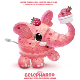 ambiguous_gender bowl brown_eyes container cutlery dessert feral food fruit gelato_(food) humor ice_cream kitchen_utensils open_mouth pink_body plant pun simple_background solo spoon strawberry text tools tusks visual_pun white_background piper_thibodeau elephant elephantid food_creature ice_cream_creature mammal proboscidean 1:1 digital_media_(artwork) digital_painting_(artwork) english_text painting_(artwork) url