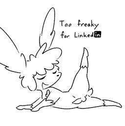 balls big_ears erection eyes_closed feral fur genitals hair male open_mouth open_smile penis smile solo spread_legs spreading tail tapering_penis text muzzzzz linkedin nintendo pokemon magnolia_(shaymin) generation_4_pokemon legendary_pokemon pokemon_(species) shaymin sky_forme_shaymin 2026 black_and_white english_text monochrome sketch