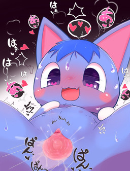 anthro anthro_penetrated big_eyes black_background black_text blue_body blue_ears blue_fur blue_hair blush blush_lines bodily_fluids cervix cheek_spots chibi clitoral_hood clitoris disembodied_penis duo featureless_chest female female_focus female_penetrated front_view fur genital_fluids genitals gloves_(marking) gradient_background hair happy heart_eyes heart_symbol humanoid_genitalia humanoid_vulva looking_at_genitalia looking_at_self looking_at_vulva looking_pleasured lying male male/female male_penetrating male_penetrating_female markings moan monotone_body monotone_fur monotone_hair motion_lines multicolored_vulva nude on_back open_mouth open_smile penetration penile penile_penetration penis penis_in_vagina pink_inner_ear pink_spots pink_text pink_vulva pointy_ears prick_ears pupils purple_eyes purple_pupils sex shaking short_hair simple_background smile solo_focus sound_effects spots spread_legs spreading sweat text translucent translucent_penetration translucent_penis trembling two_tone_vulva vaginal vaginal_fluid_splatter vaginal_fluids vaginal_penetration vulva white_background white_markings white_text badwingm animal_crossing nintendo rosie_(animal_crossing) domestic_cat felid feline felis mammal 2020 colored digital_drawing_(artwork) digital_media_(artwork) hi_res japanese_text portrait three-quarter_portrait