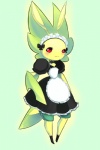 antennae arthropod blush female insect joltik_(artist) leavanny maid maid_uniform nintendo pokémon red_eyes video_games
Rating: Safe
Score: 2
User: Juni221
Date: May 30, 2013